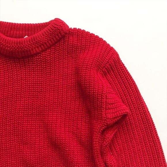 Vintage Perspective red knit sweater EUC 6Y - Picture 3 of 7